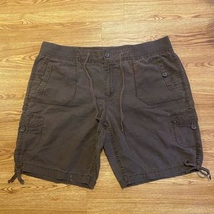 Brown faded glory shorts